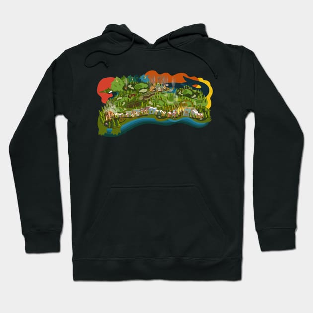 The Golf War Hoodie by BullShirtCo